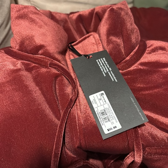 đź’•Future Collective Jacket with Velvet Texture and High Collar size M - Picture 7 of 7